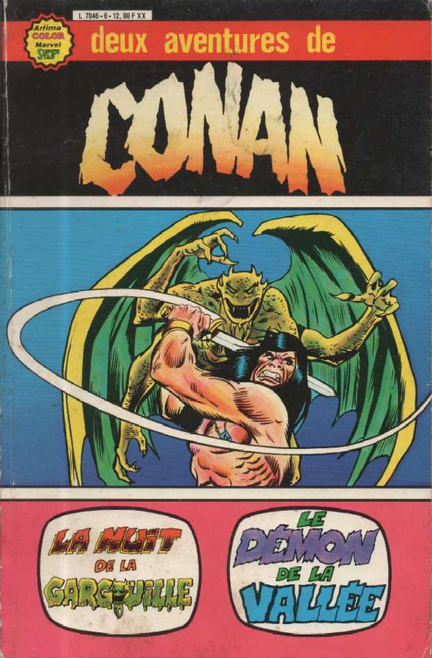 Une Couverture de la Srie Conan Artima Color Marvel
